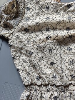 Jesenné šaty; krajkované šaty a letné pásikované šaty - 3