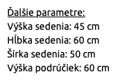 Pohodlné zamatové kreslo - úplne nové nerozbalené - 3