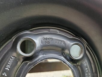 Originálna zimná sada VW - 5x100 r15 + Semperit 185/60 r15 - 3