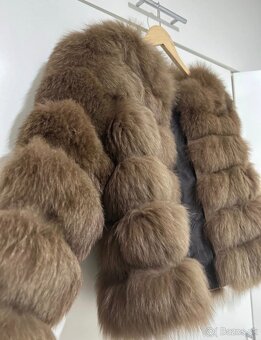Kožušinový kabát fox fur - 3