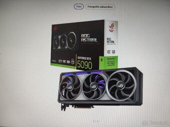 Predám novú Asus GeForce RTX 5090 o32gb gaming - 3