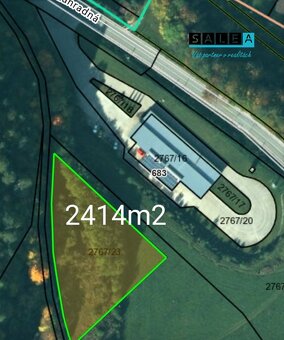 Lukratívny pozemok v tichej lokalite obce Jaklovce o celkove - 3
