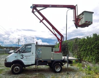 Montážna plošina / Autoplošina GAZ 4x4 MP13 - 3