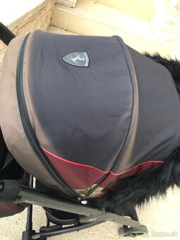 Športový kočík  Cybex balios lux Ferrari s kozusinivym lemom - 3