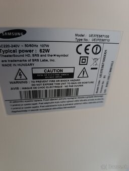 Samsung televízor biely 3D - 3