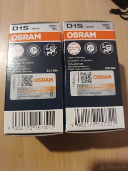 Xenónové výbojky Osram D1S - 3