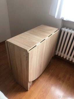 Jedálenský stôl  dub sonoma - 3