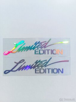 Nové farebné nálepky Limited Edition - 3