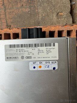 Audio Audi A8 4E0035223H 4E0910224B Becker - 3