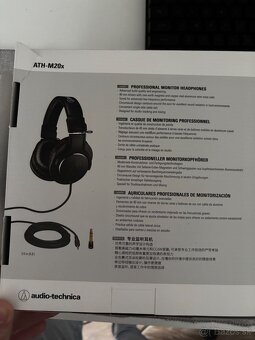 Slúchadlá AudioTechnika ATH-m20x - 3