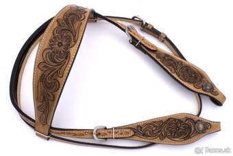 Set uzda + poprsak western - 3