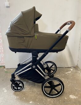 Kočík Cybex Priam Chrome Brown - Trojkombinácia - 3