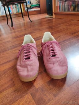 Adidas Gazelle růžové semišové tenisky, vel. EU 46 2/3 - 3