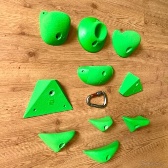 Nové lezecké chyty THEREX Boulder set - 10 kusů - 3