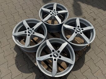 R18 5x120 (72,6) AEZ Silver 8J ET35 for BMW E46 E90 E91 E92 - 3
