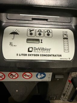 Kyslikovy koncentrator DeVilbiss 5l - 3