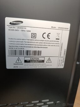 Predám TV Samsung uhlopriečka 40" - 3