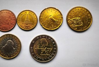 Kompletná sada mincí Slovinsko 2007 - 3