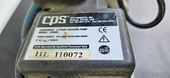 CPS VP6DE dvojstupňova vákuova pumpa - 3