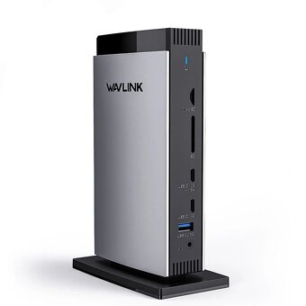 Predám dokovaciu stanicu WAVLINK 15v1 USB-C – 130W - 3
