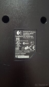Herný volant logitech formula vibration feedback wheel - 3