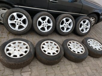 Sada starších 15" ALU disků Alessio z mercedesu benz - 3
