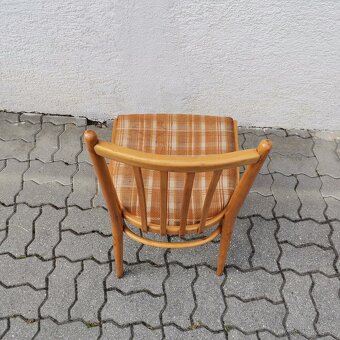 Retro stolicka TON drevena Vintage - 3