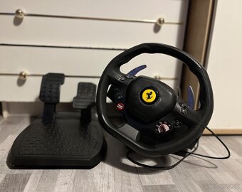 Predám herný volant Thrustmaster T80 vhodný na PC. Volant je - 3