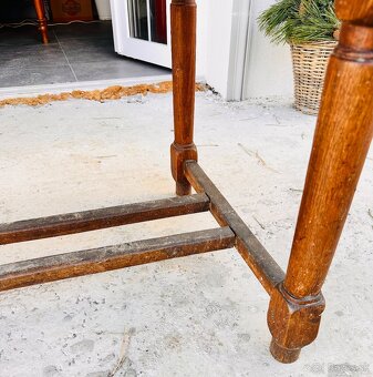 Starožitný ľudový stôl - 3