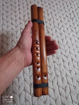Drevené dvojité píšťaly - 3