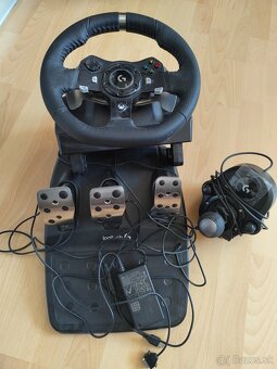 Xbox series S +Logitech G920 + radička - 3