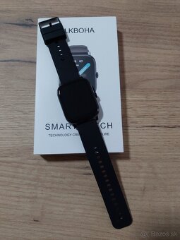 Chytré hodinky LLKBOHA P75 – 1,85" HD, volanie - čierné - 3