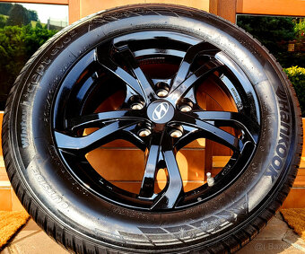 alu R16 5x114,3 orig. Hyundai KONA, senzory, zimné pneu - 3
