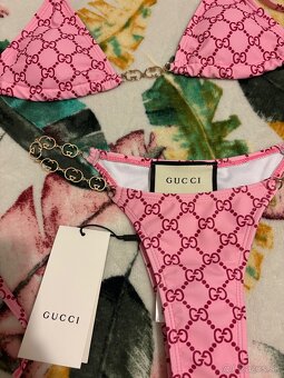 Gucci plavky - ružové (GG1) - 3