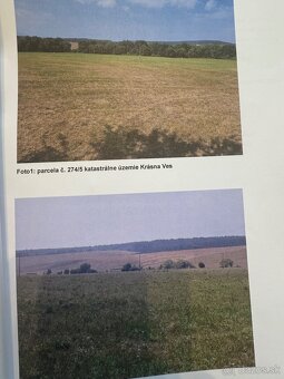 Predaj pozemku v obci Krásna Ves výmera 1246 m2 - 3