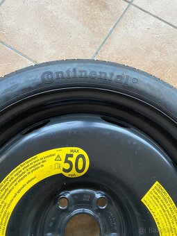 Predám dojazdovku rozteč 5x112 , 125/70 R18 , 3,5Jx18 ET25,5 - 3