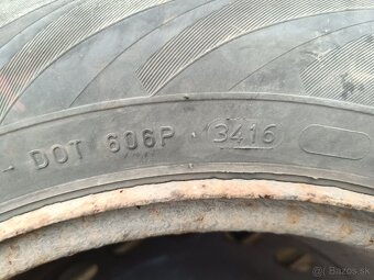 Plechové disky R15 – rozteč 5x114,3 + zimné pneumatiky - 3