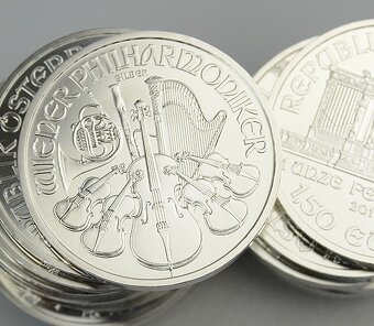 Strieborné mince – od 1 ks. - 3