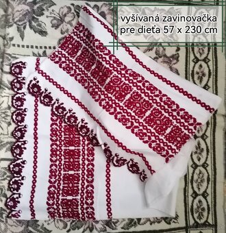 Vyšívané obrusy - 3