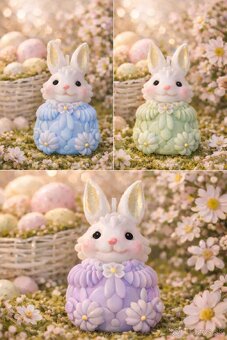 Zajacik- sojova sviecka - 3