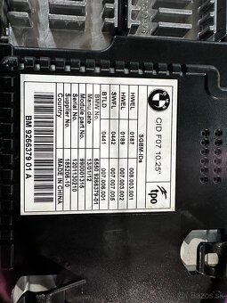 Bmw F07 display - 3
