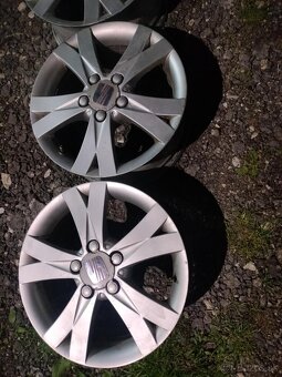 4ks alu disky orig. Seat 5x112 r16 - 3
