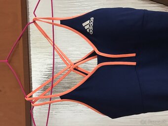ADIDAS originál kráľovská Modra damske tielko S - 3