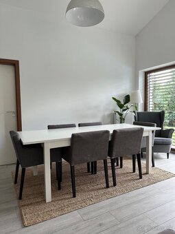 Predám jedálenský stôl + 6 stoličiek IKEA - 3