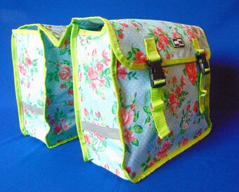 Dvojitá taška na zadný nosič bicykla 32 litrov LASTPACK nová - 3