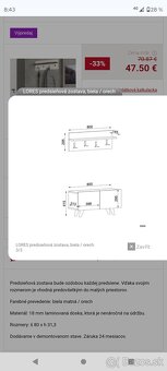 Vešiaková zostava - 3