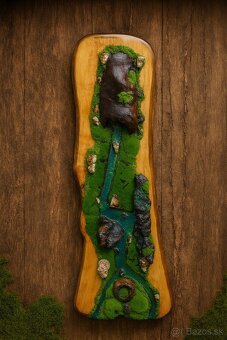 „Rieka času“ – originálny prírodný obraz do interiéru - 3