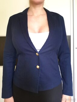 Damske sako tmavomodre - 3