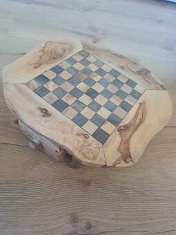 Šach z olivového dreva. - 3