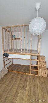 Detská poschodová posteľ KURA (IKEA) - 3